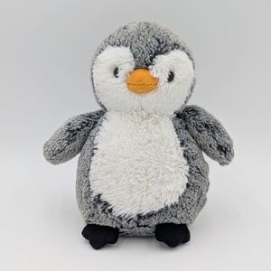Aurora Penguin Plush 10” Gray & White Stuffed Animal